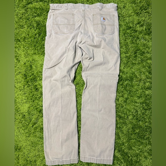 Tan Baggy Carhartt Jeans - Picture 2 of 6